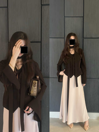 Tie-Neck Elegant blouse