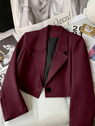 Women's Short Blazer Jacket