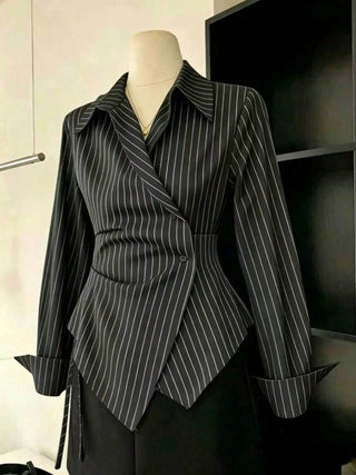Asymmetrical Hem Blouse