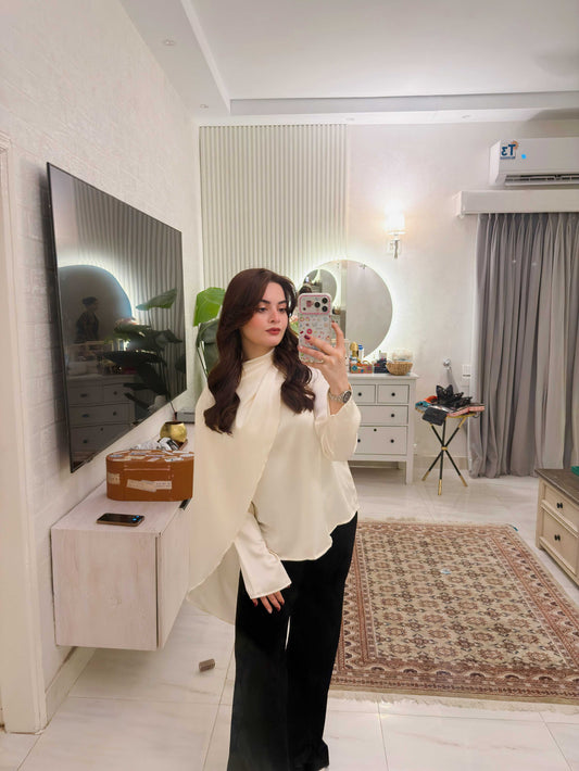 Very Elegant Asymmetric Cape Top
