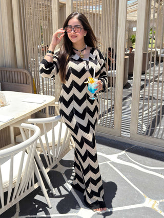 Textured Vacation Dress