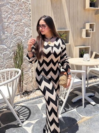 Textured Vacation Dress