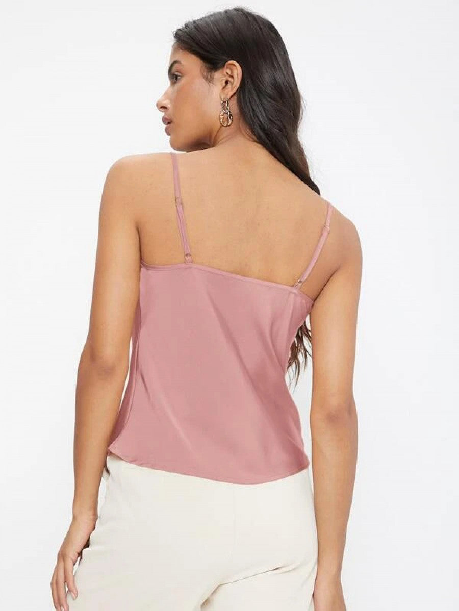 BIZwear Cowl Neck Cami Top