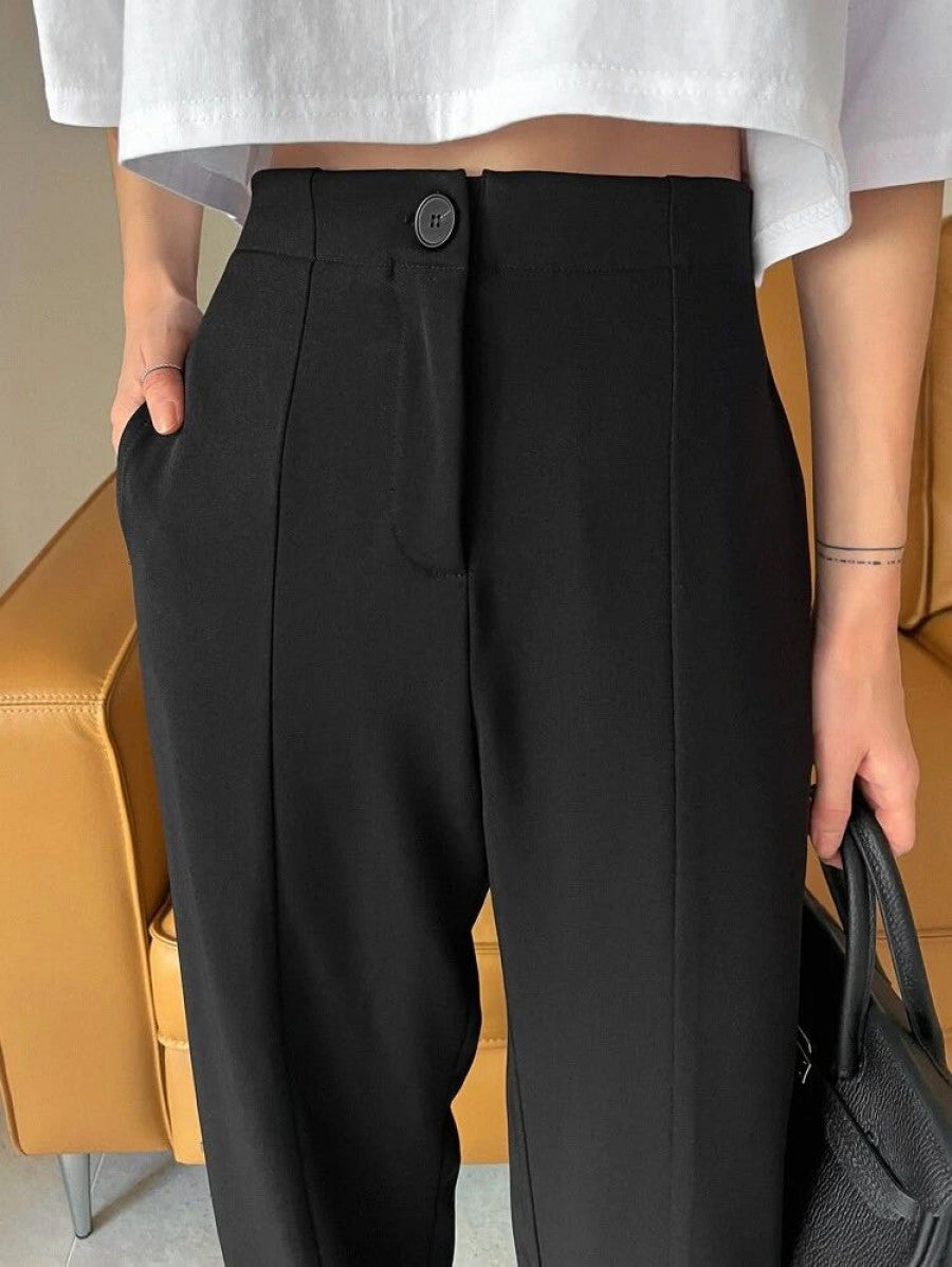 DAZY Split Hem Suit Pants