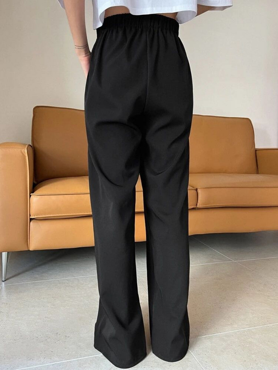 DAZY Split Hem Suit Pants