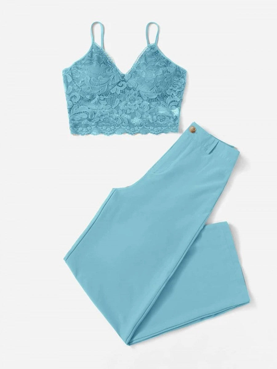 Lace Cami Top & Pants