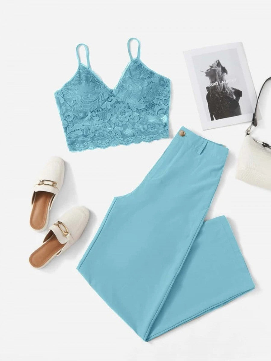 Lace Cami Top & Pants