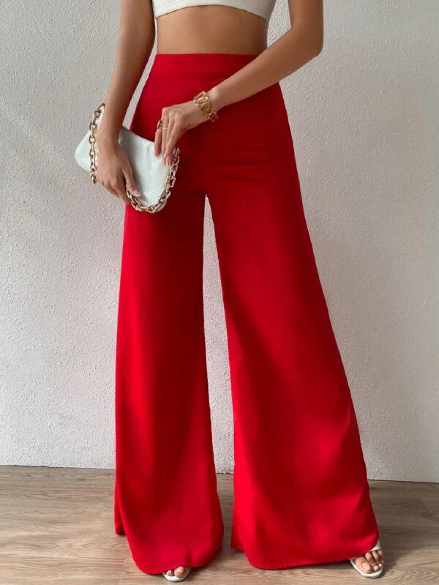 High Waist Wide Leg Pants