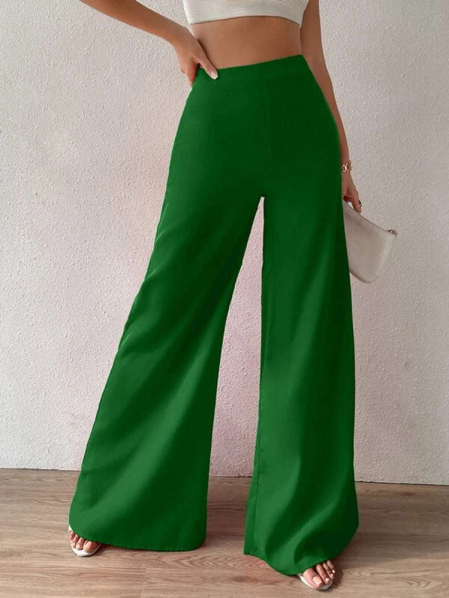 High Waist Wide Leg Pants