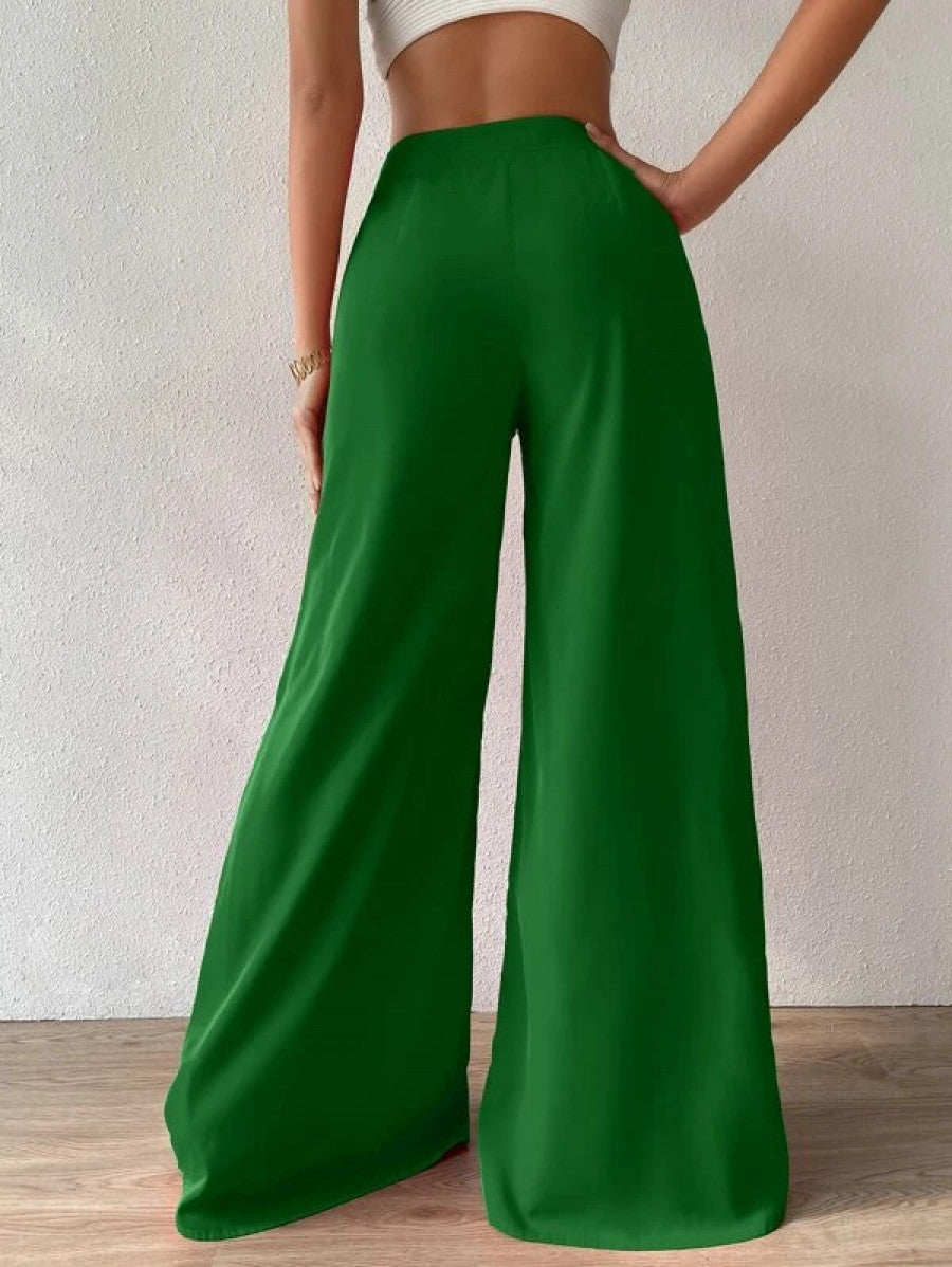 High Waist Wide Leg Pants