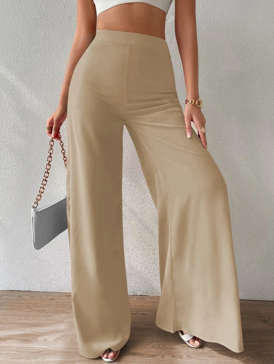 High Waist Wide Leg Pants