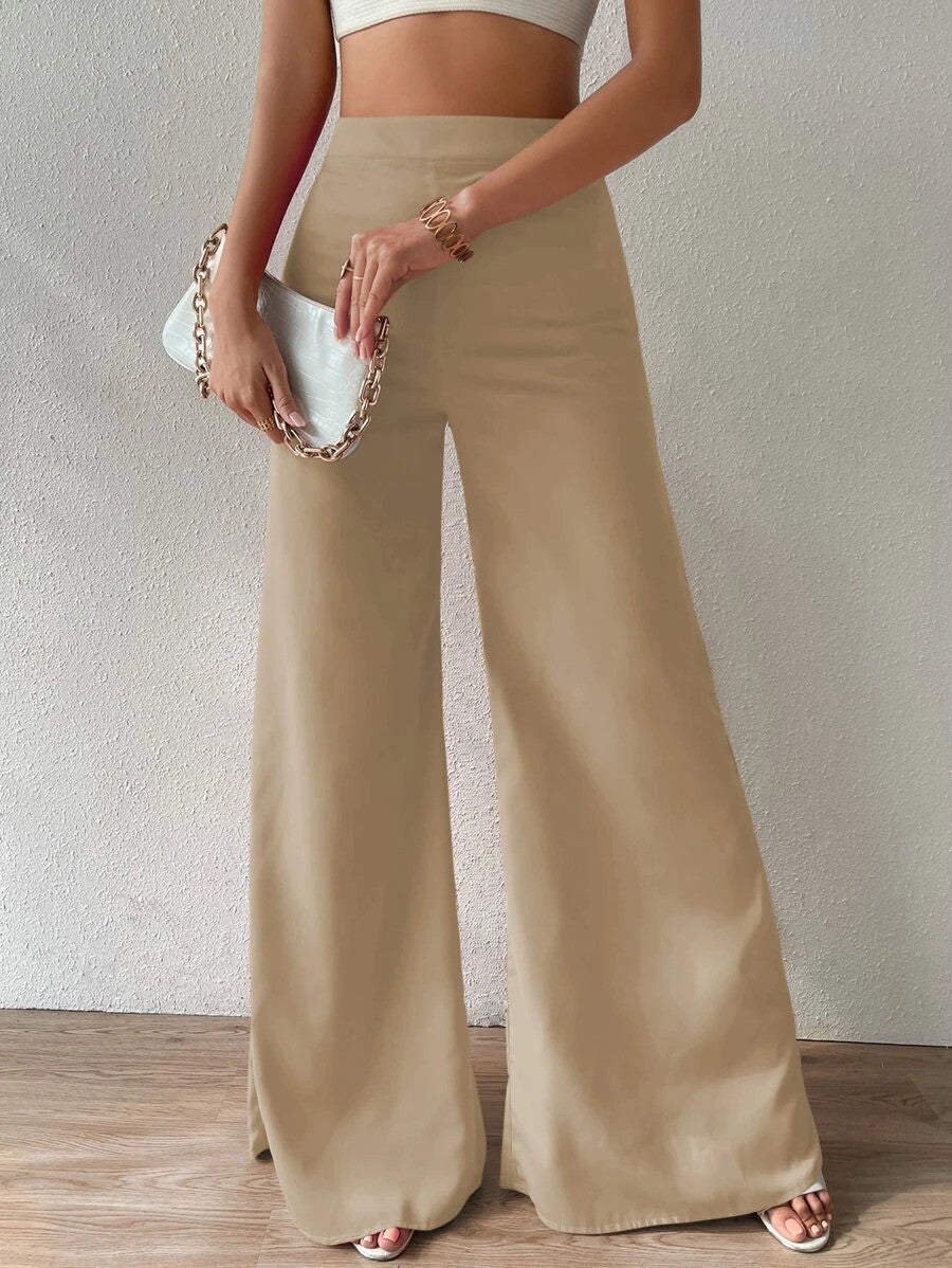 High Waist Wide Leg Pants