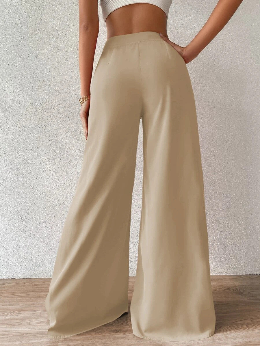 High Waist Wide Leg Pants