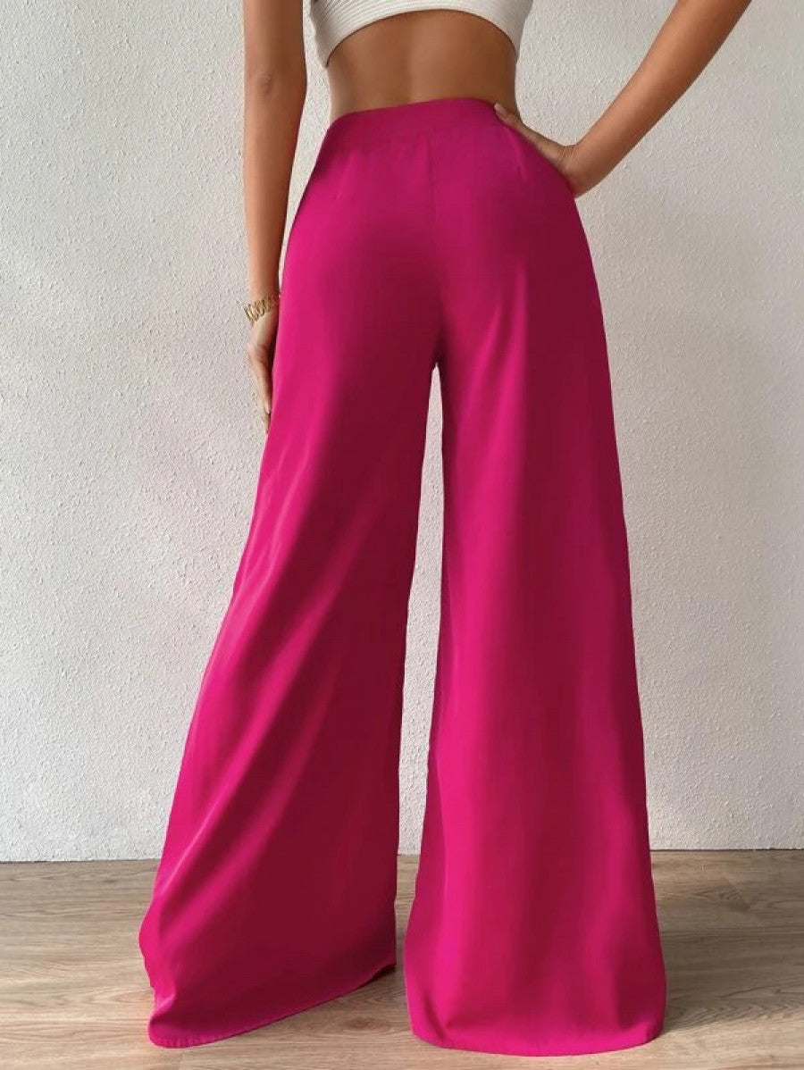 High Waist Wide Leg Pants