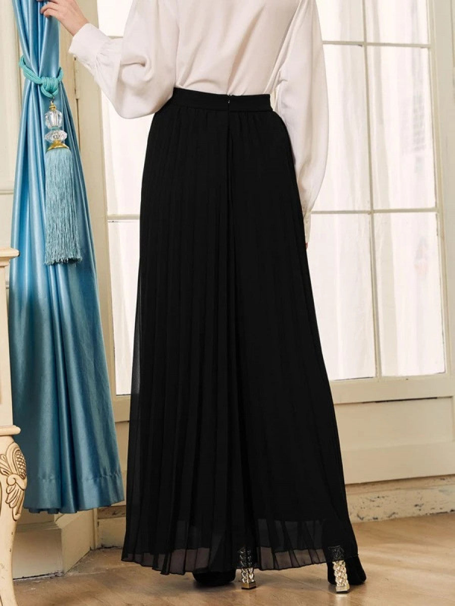 Wide Leg Pleated Pants