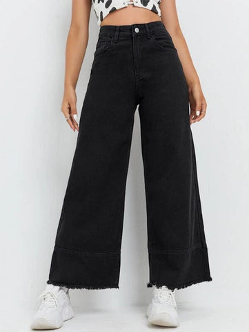 High Waist Wide Leg Jeans